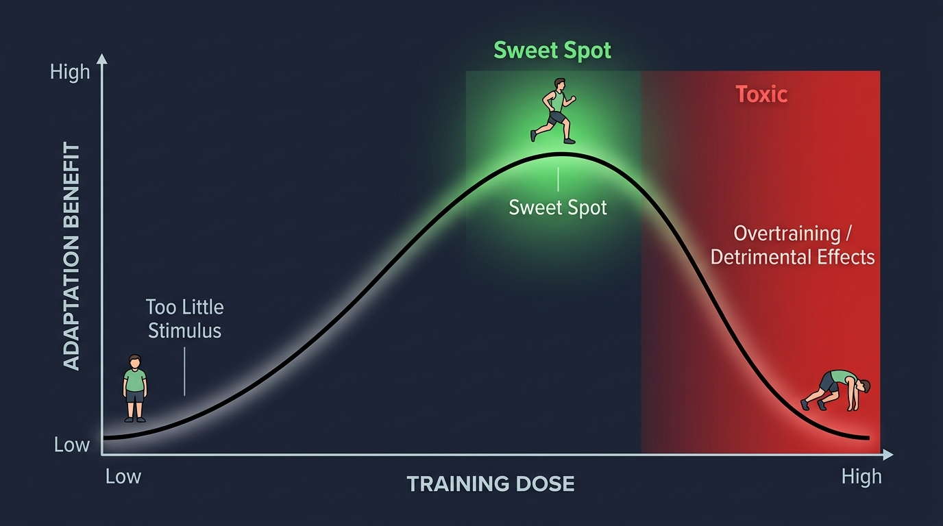 Hormesis dose-response curve