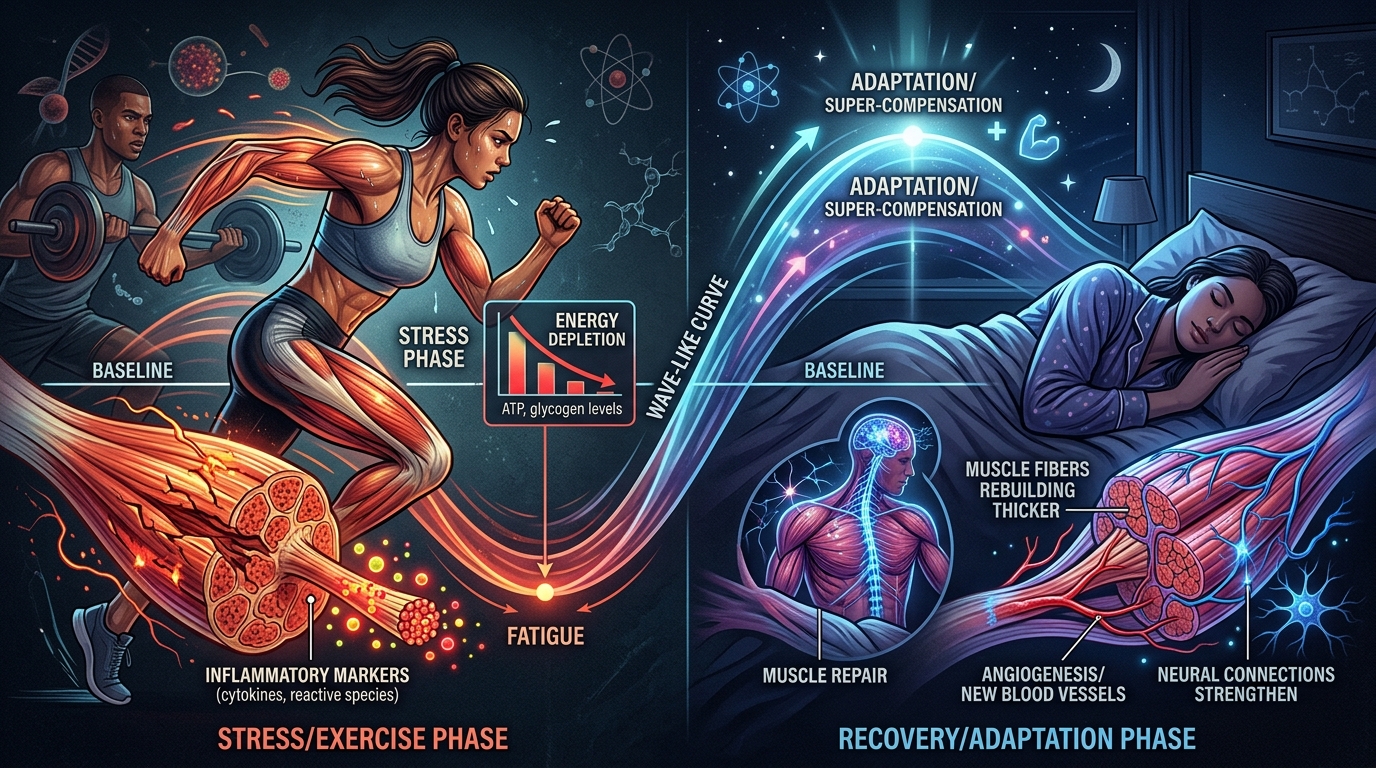 Stress, recovery, and adaptation cycle