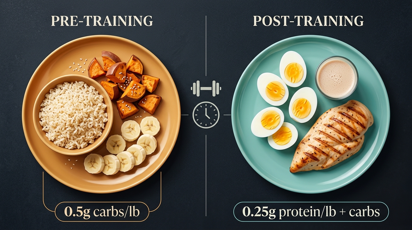 Pre and post workout nutrition