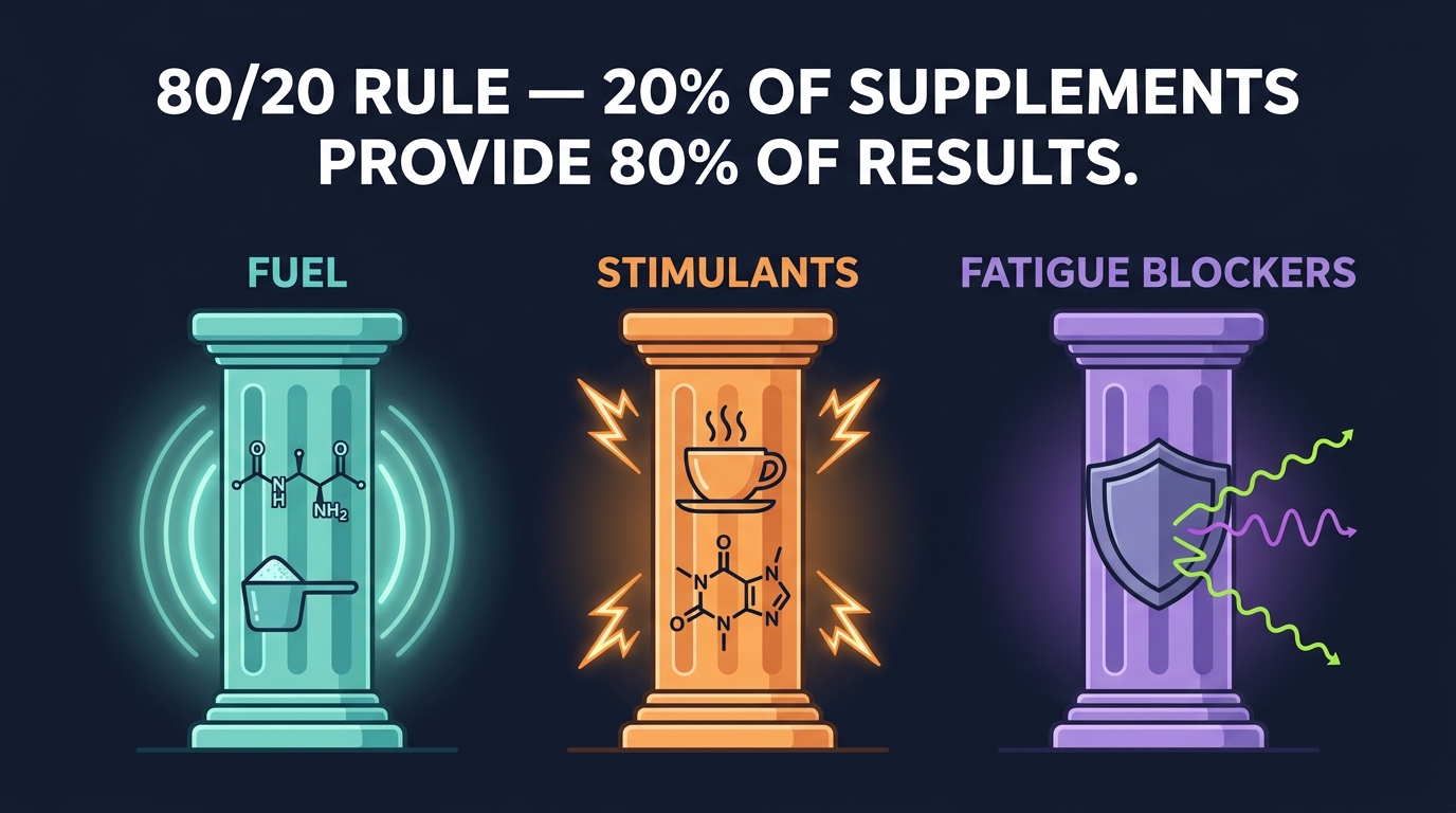 Three supplement categories